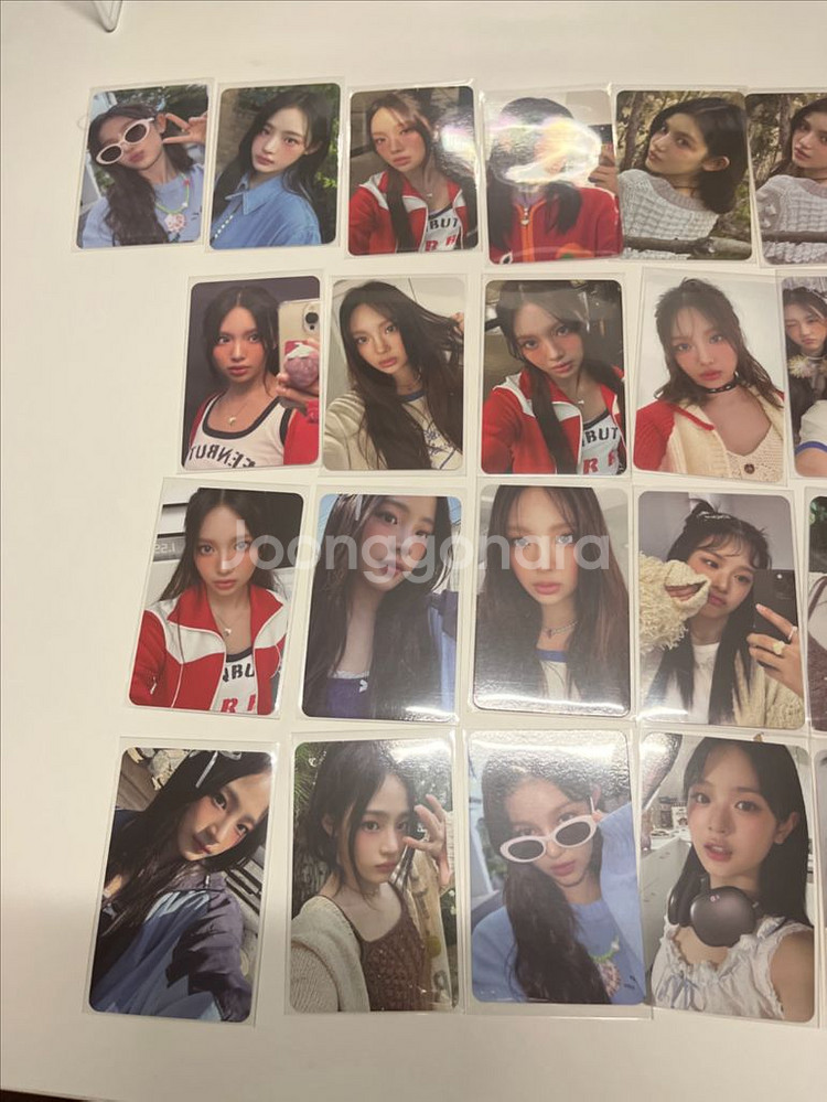 뉴진스 2024 시즌그리팅 포카 37장--1