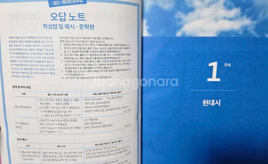 고3수능 국어문학문제집--2