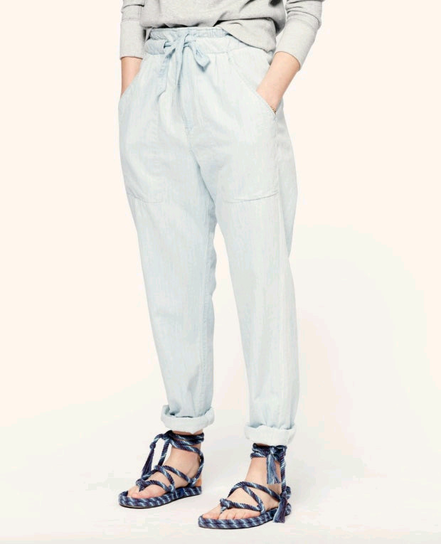 (새상품) 이자벨마랑 블루 로프 샌들 37사이즈 이미지