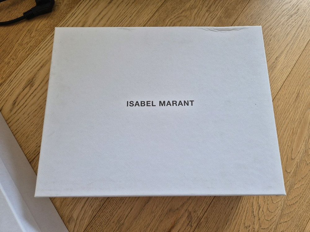 (새상품) 이자벨마랑 블루 로프 샌들 37사이즈 이미지