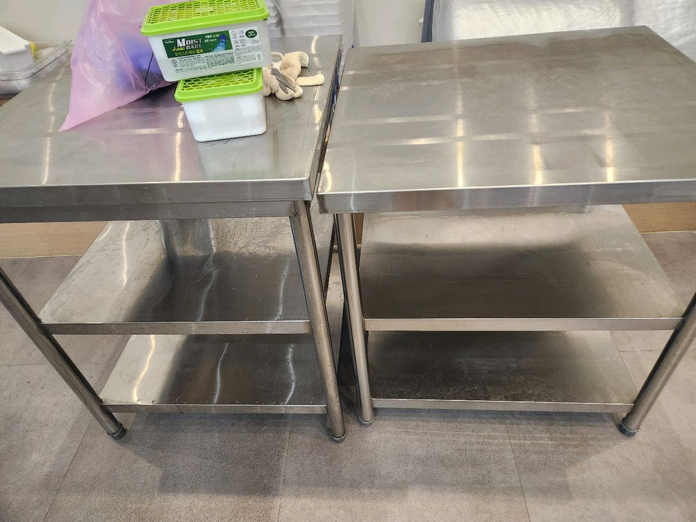 업소용 작업대 4개--5