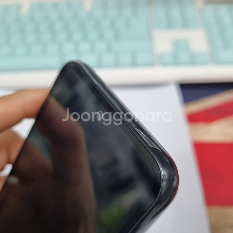 206825 갤럭시퀀텀4 블랙 SK 무잔상 중고폰--6