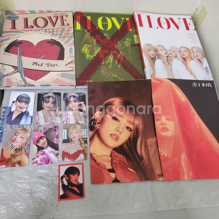 여자아이들민니일괄퀸카누드아이번톰보이앨범미공포특전포카급처--0
