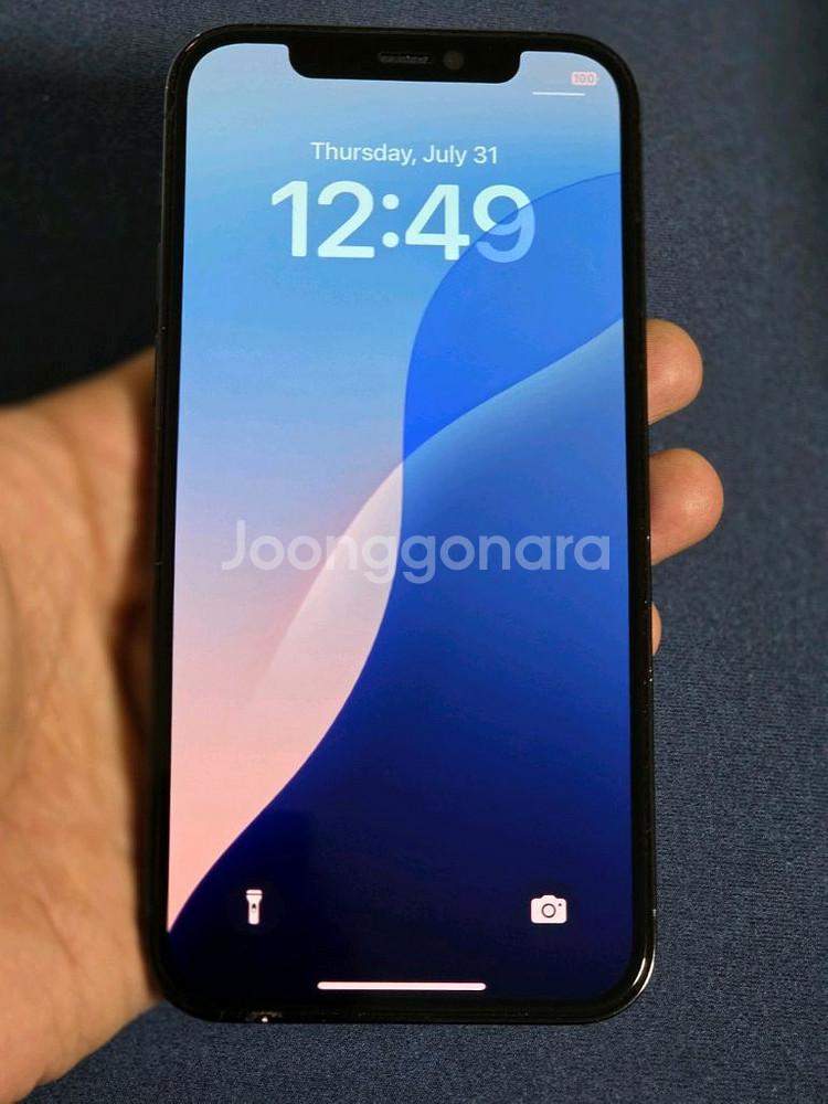 아이폰 12 프로 퍼시픽 블루 256GB 판매합니다--6