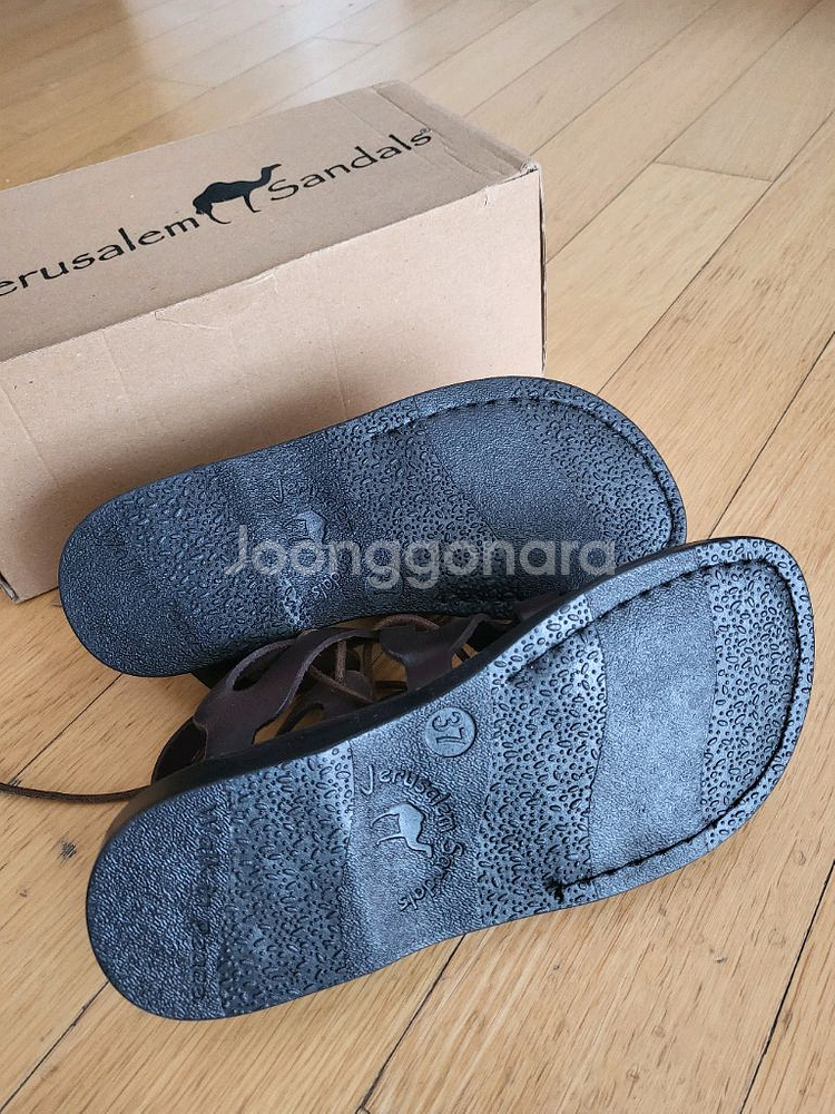 JERUSALEM SANDALS 예루살렘 샌들 브라운--3