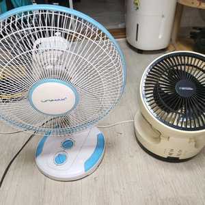 탁상 선풍기와 써큘레이터