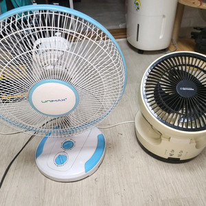 탁상 선풍기와 써큘레이터