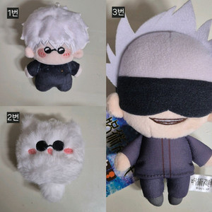 주술회전 고죠 사토루 비공식 5cm 인형 고죠냥 니토탄