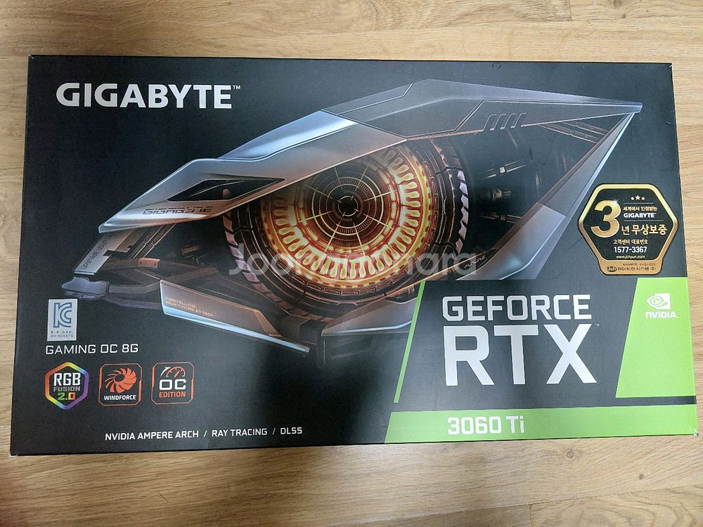 (택포) 기가바이트 3060ti 그래픽카드--0