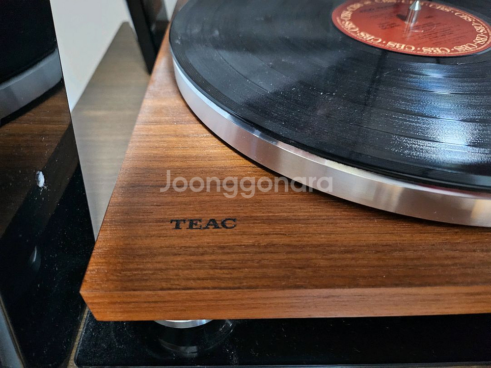 라부아뜨스피커와 티악 턴테이블--4
