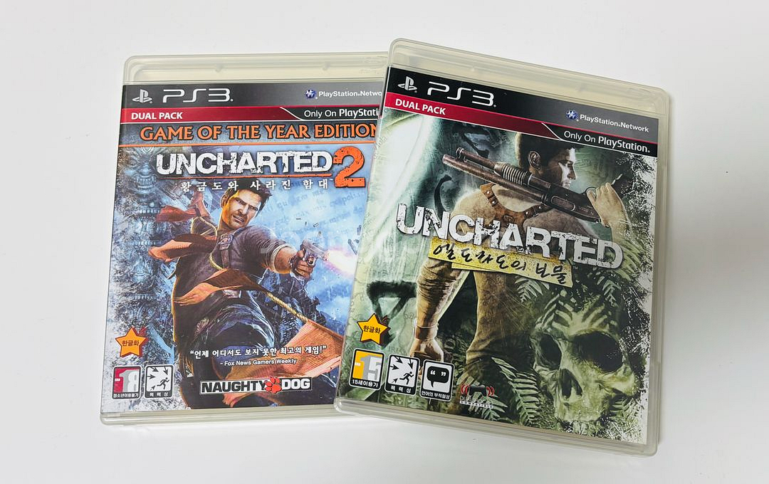 ps3) 언차티드 1,2,3 일괄 팝니다--2