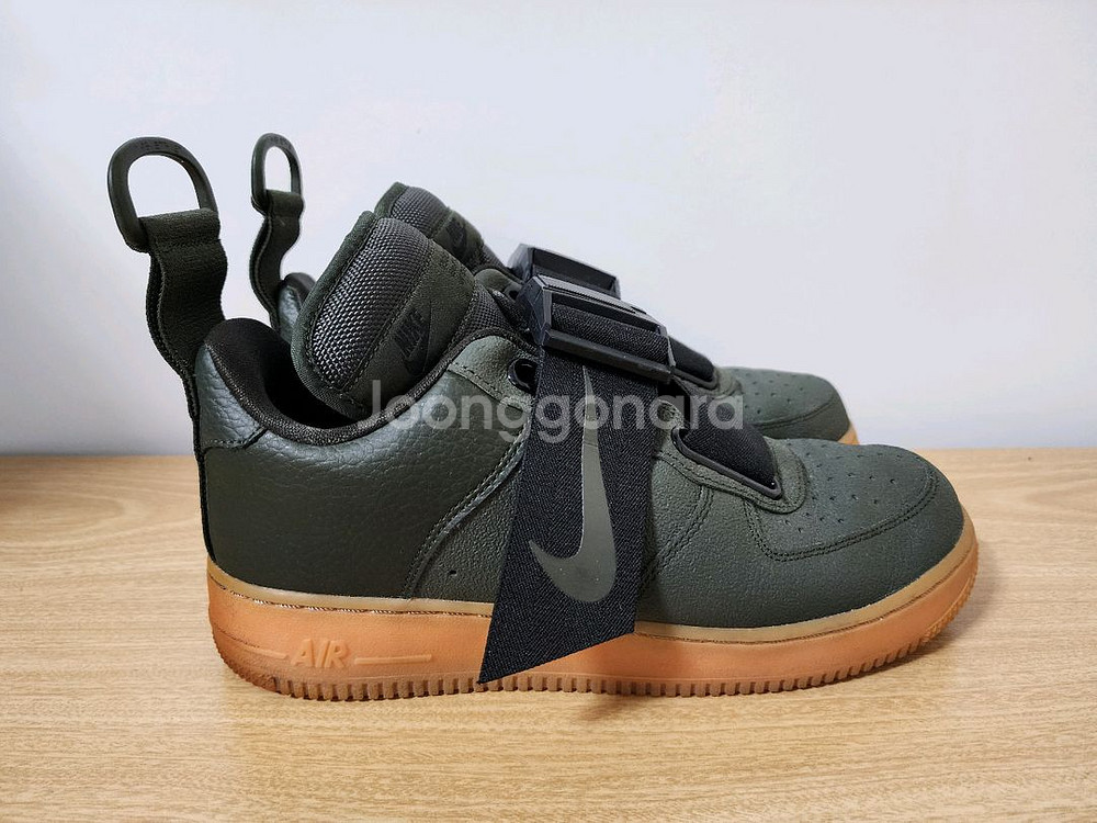 (260mm)나이키 에어포스1 유틸리티 세콰이아 카키--2