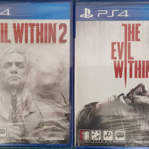 PS4 이블위딘 1, 2 미개봉 판매합니다.