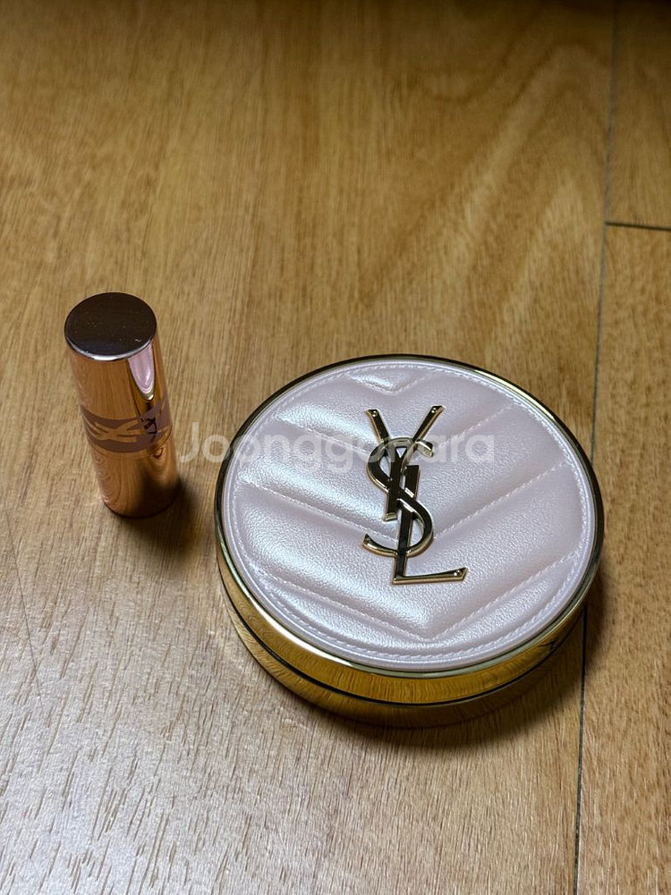 입생로랑 뚜쉬 에끌라 글로우-팩트 쿠션 핑크 쿠션--2