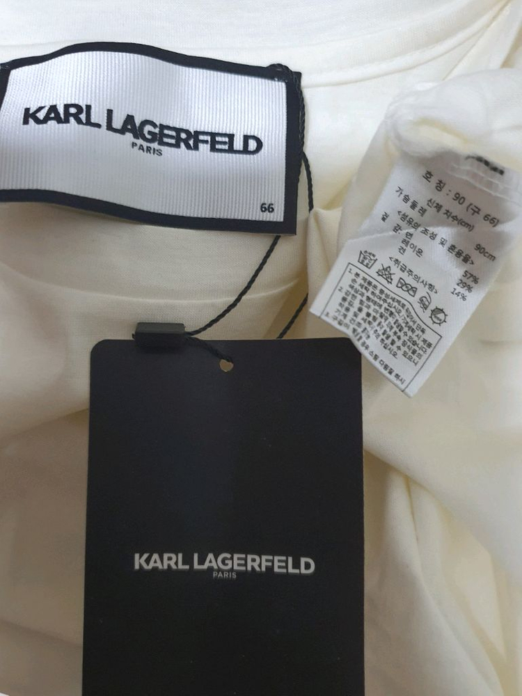 (새상품)칼라거펠트 티셔츠66/77 이미지