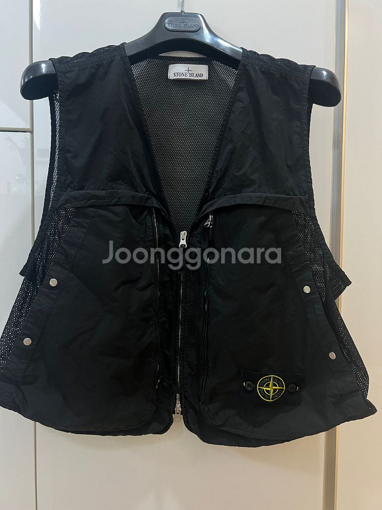 25fw 스톤아일랜드 다비드tc 베스트자켓 XL (새상--0