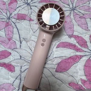 핑크색 휴대용 모어드 선풍기