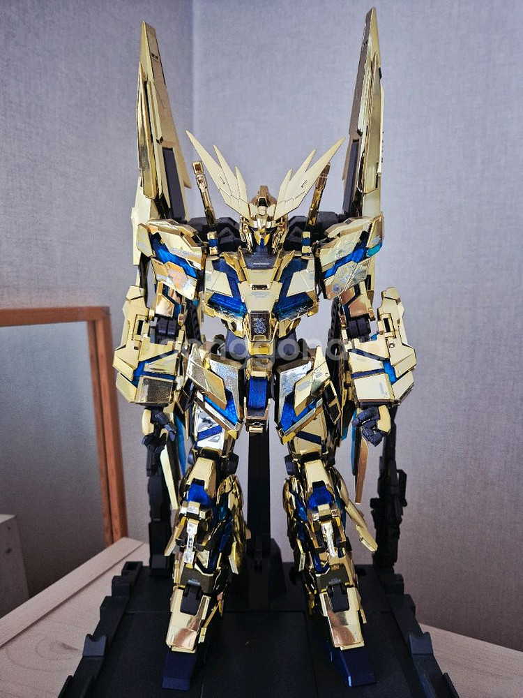 반다이 3차PG 페넥스 조립 +LED--2