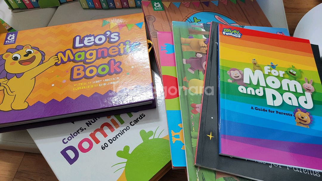 튼튼영어 규리앤프렌즈(규리펜,인형5개 포함)--5