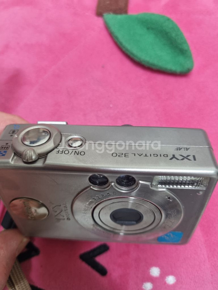 캐논 익시 디지털 320 레트로 디카 빈티지 카메라--1