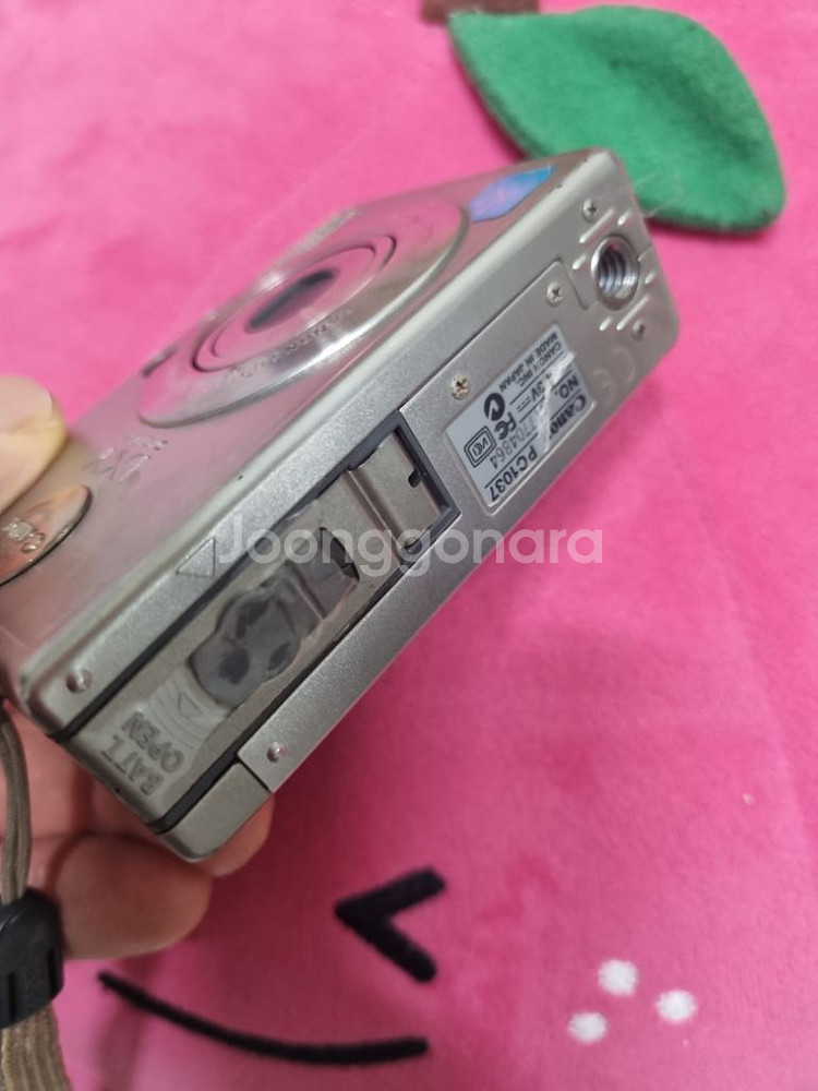 캐논 익시 디지털 320 레트로 디카 빈티지 카메라--3