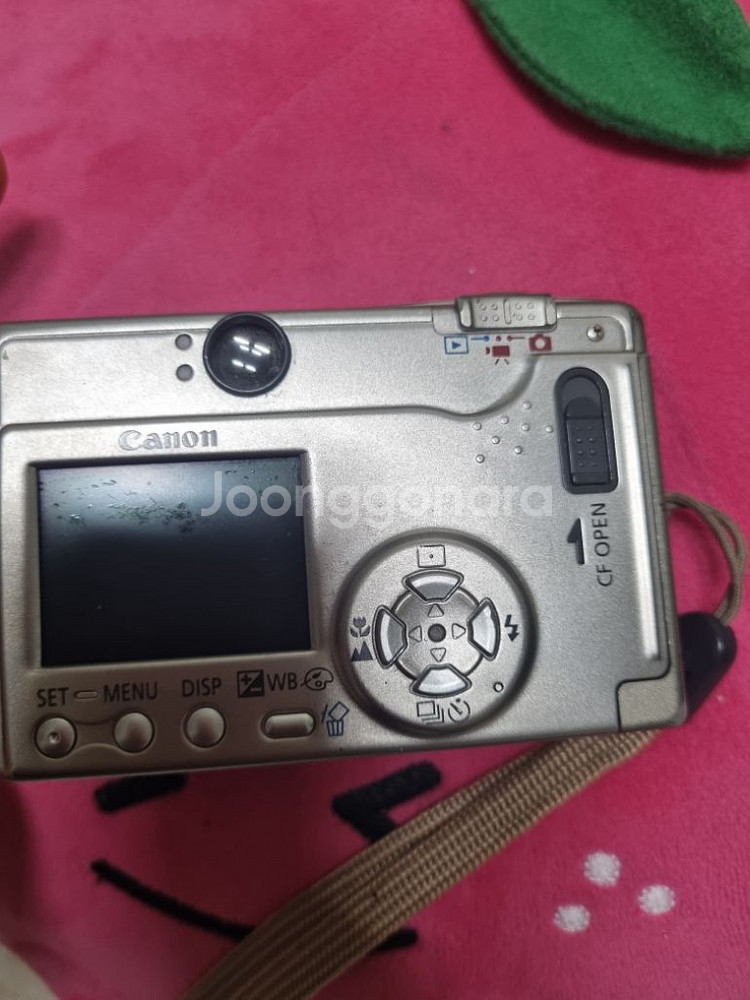 캐논 익시 디지털 320 레트로 디카 빈티지 카메라--4