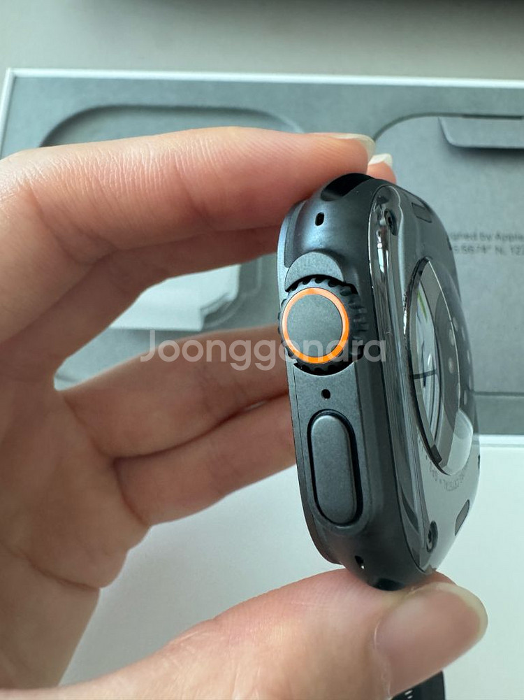 애플워치 울트라2 49mm 블랙티타늄 신품급--2