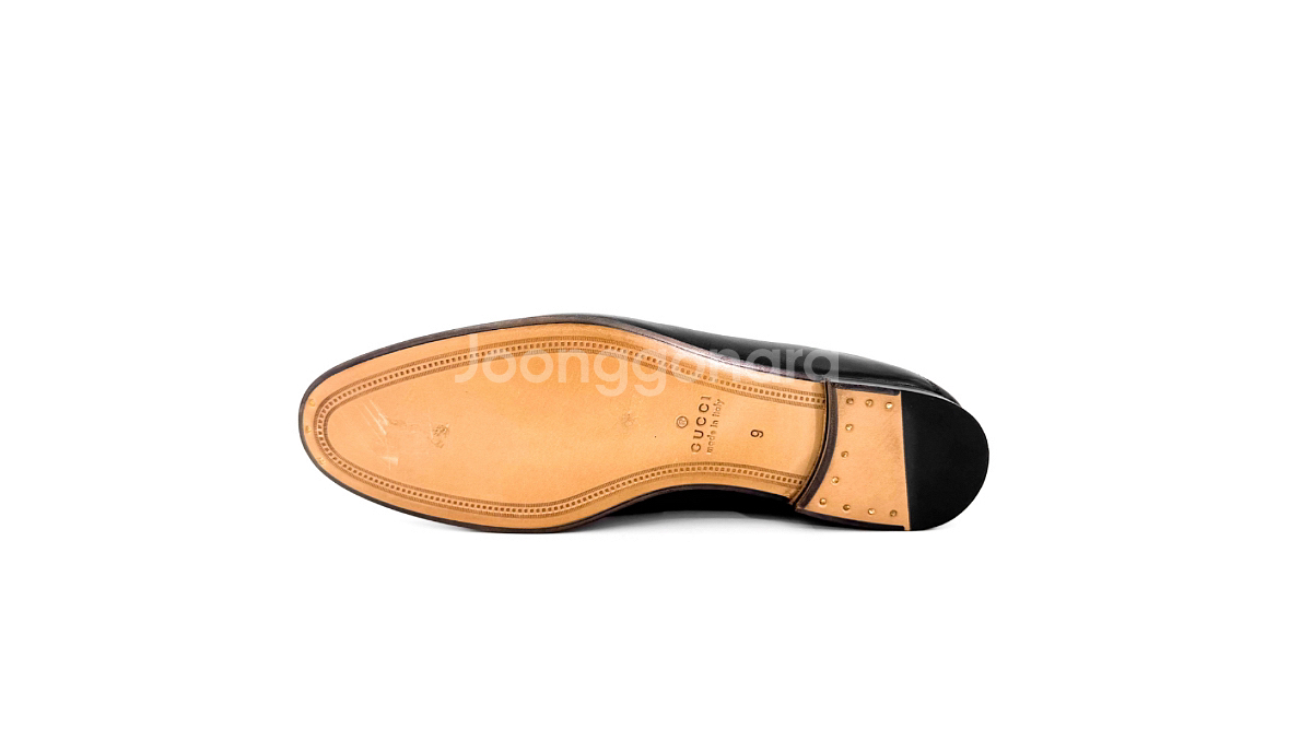 [9] 구찌 남성 웹 홀스빗 폴더블 레더 슬립온 로퍼--8