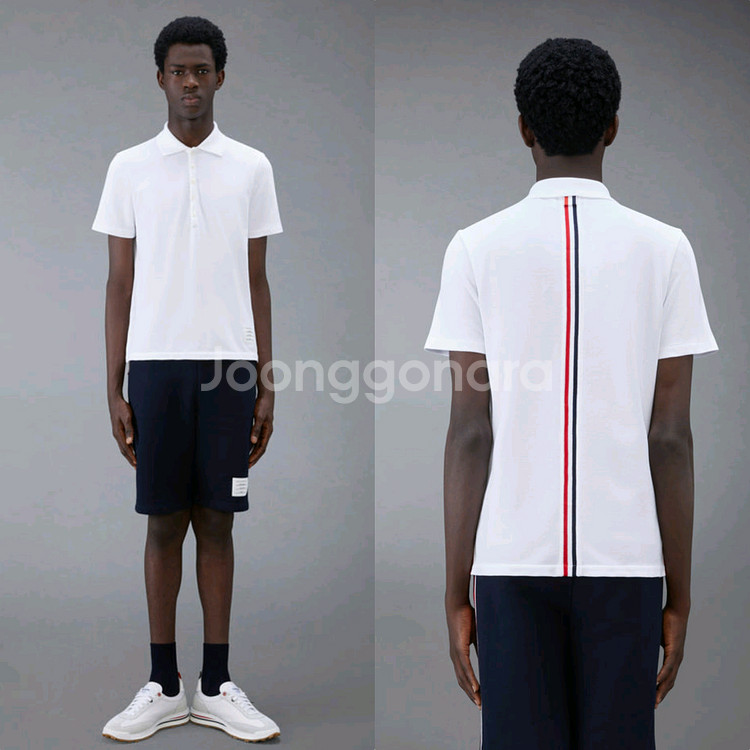 THOM BROWNE 톰브라운 25SS 폴로피케셔츠--0