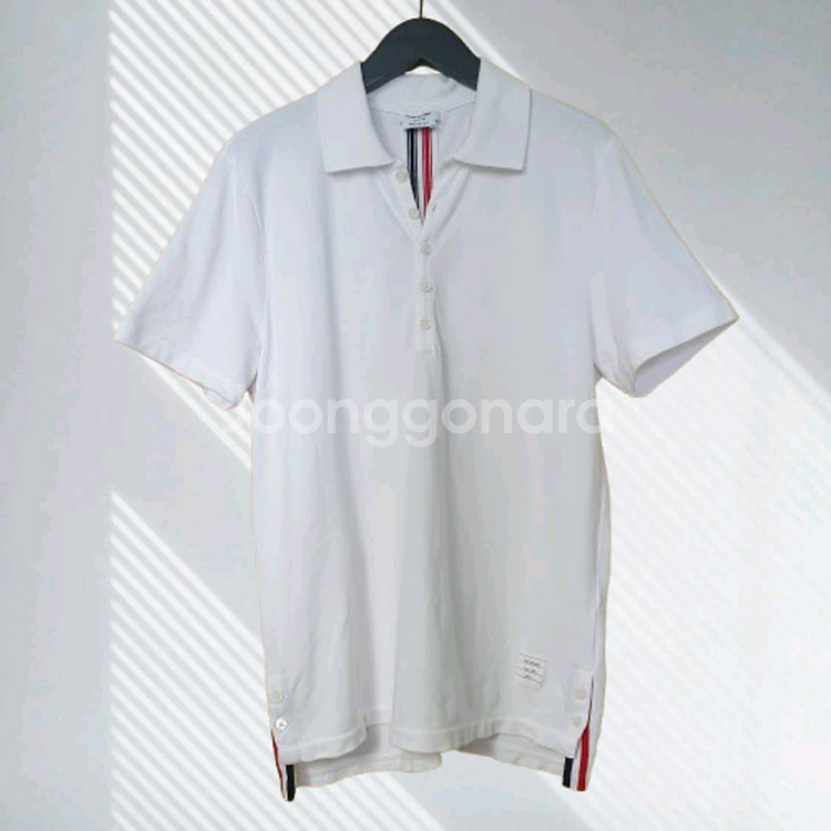 THOM BROWNE 톰브라운 25SS 폴로피케셔츠--1
