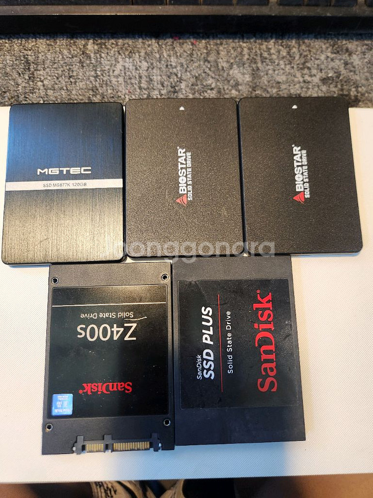 ssd<43>ssd120g 5개 묶음--0