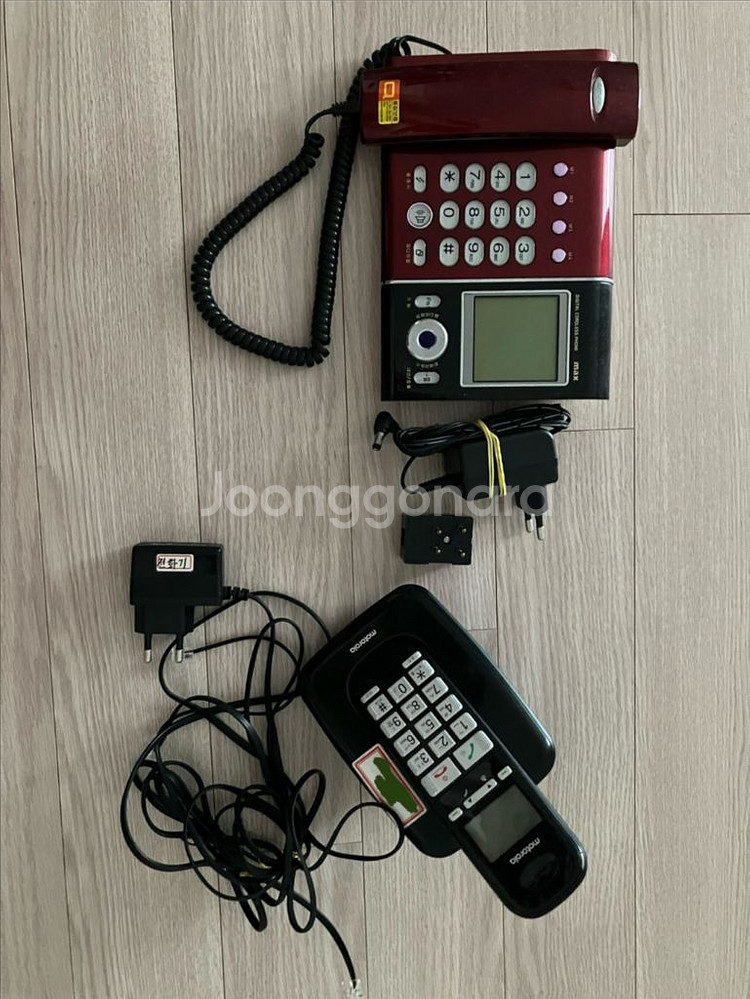 모토로라 집전화 무선전화기--2
