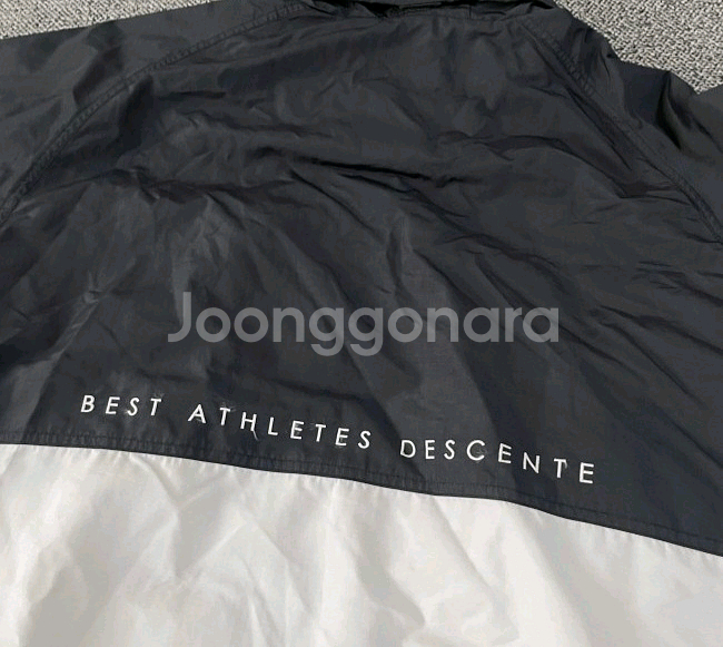 데상트 바람막이 자켓 등산자켓 105/XL--3