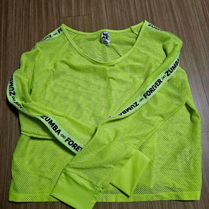 줌바웨어 매쉬탑 xs