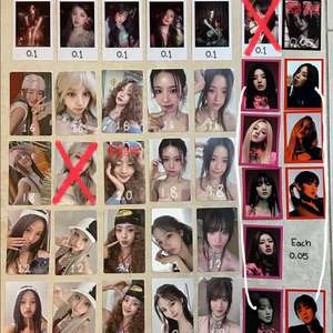 여자아이들 포카 판매합니다! (idle)