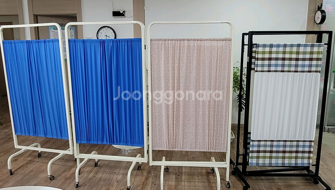 병원용 이동식 칸막이(1단, 2단, 3단)--0