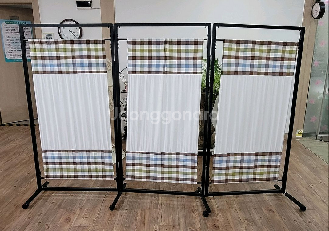 병원용 이동식 칸막이(1단, 2단, 3단)--4