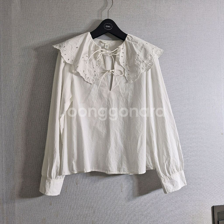 h&m 면 블라우스 XS--0