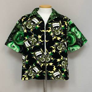 프라다x유니버셜 프린트 반팔 셔츠 ( 100 )