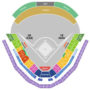 8월 2일 기아vs한화 1루 원정응원석(K8)자리좋음