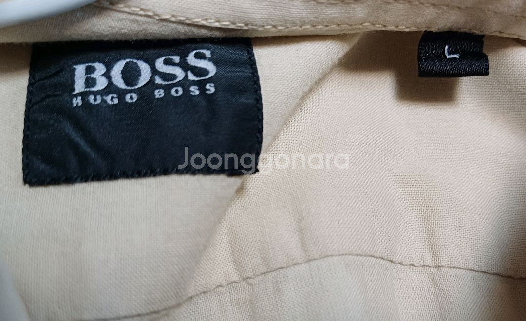 휴고보스 긴팔 셔츠 L size HUGO BOSS--3