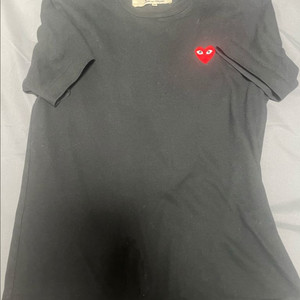 꼼데가르송 반팔 블랙