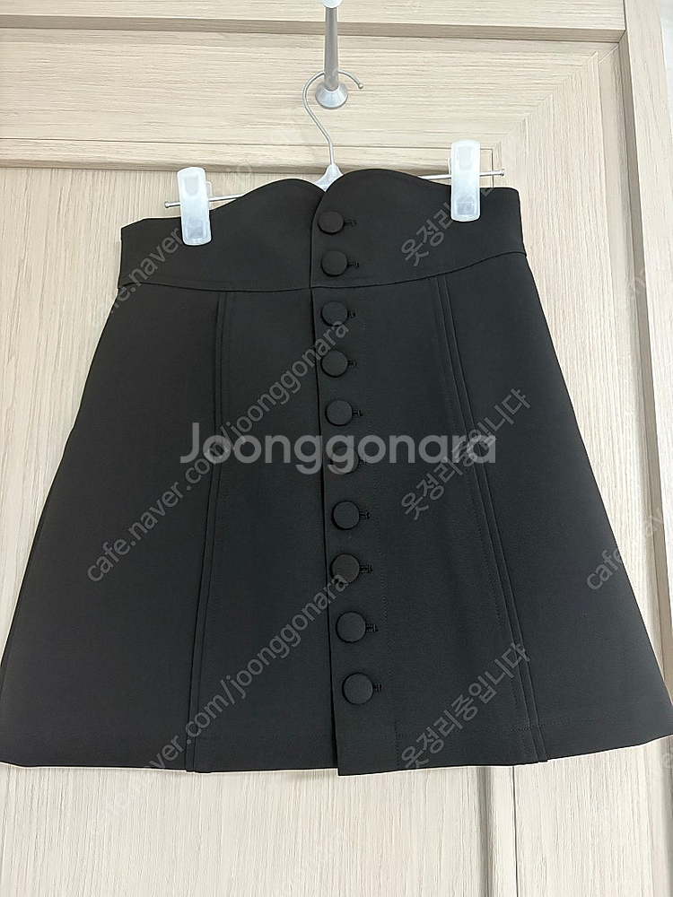 라벨르블랑 하트 스커트 블랙 26 (새상품)--4