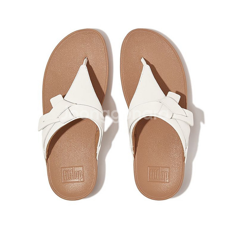 핏플랍 토 포스트 루루 레더 화이트 250--2