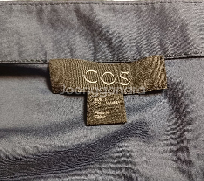 코스 COS 셔츠 원피스 S size--3