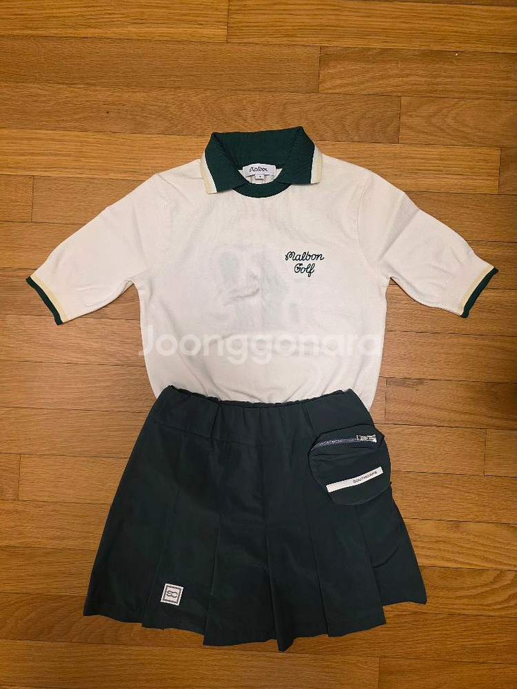 정품) 말본 골프 니트 + 사우스케이프 골프 스커트--0