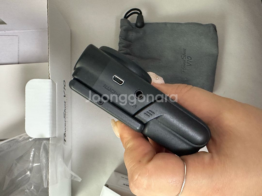 캐논 V10 카메라 + micro sd--3