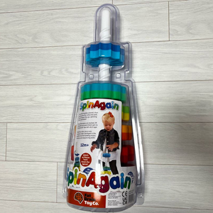 정품미국레인보우스핀톱니바퀴링끼우기소근육오뚜기장난감색놀이