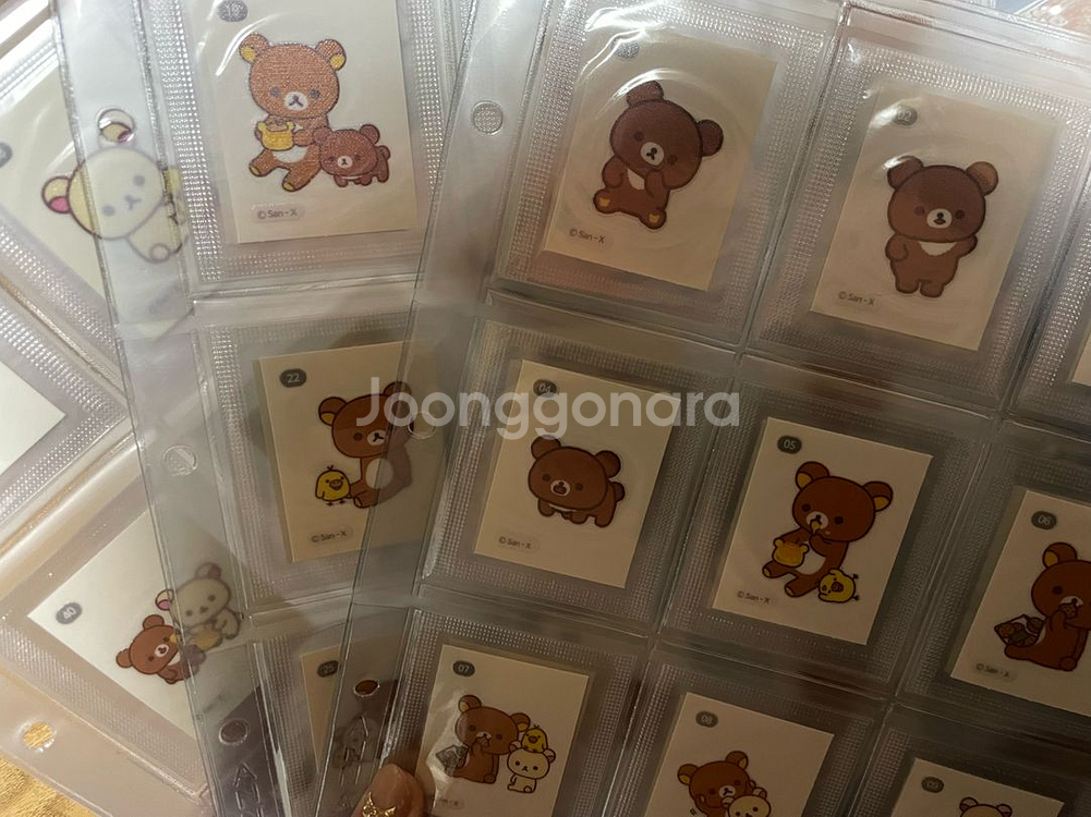 리락쿠마 띠부씰 전종--0