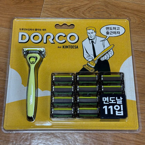 도루코 페이스6 면도기 팝니다